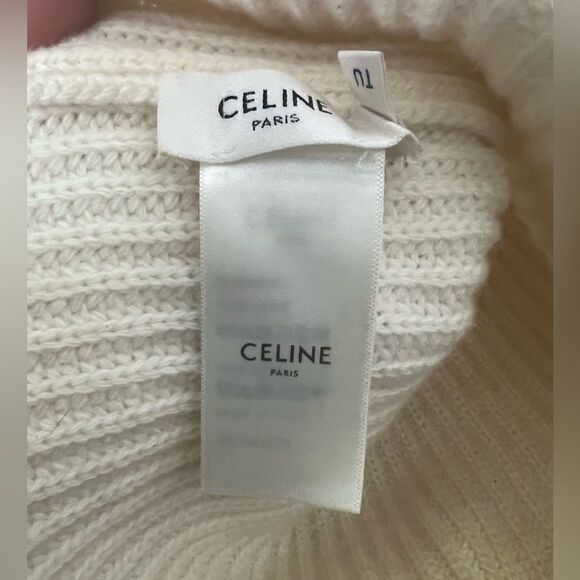 Celine wool beanie winter fall hat cap - Picture 7 of 14
